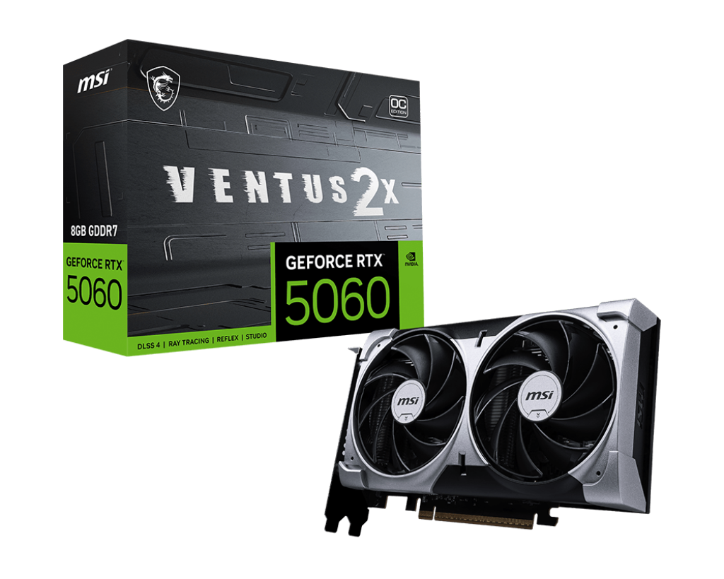 MSI GeForce RTX 5060 Ventus 2X OC 8GB