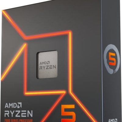 AMD Ryzen 5 7600X Processor (AM5, 6 Cores / 12 Threads)