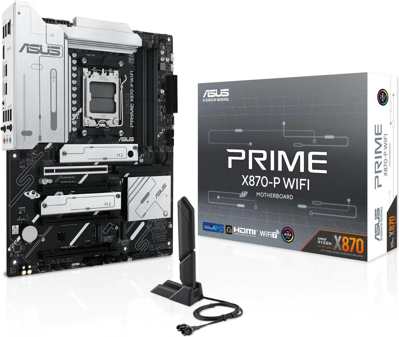 ASUS PRIME X870-P WIFI AM5 ATX Motherboard