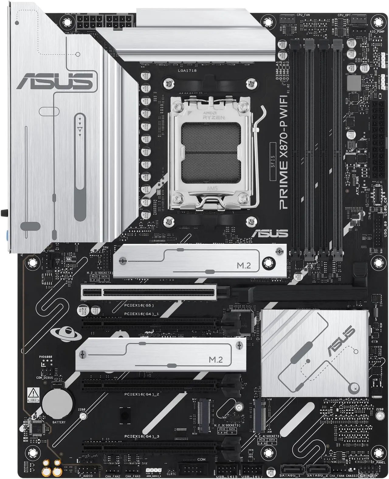 ASUS PRIME X870-P WIFI AM5 ATX Motherboard