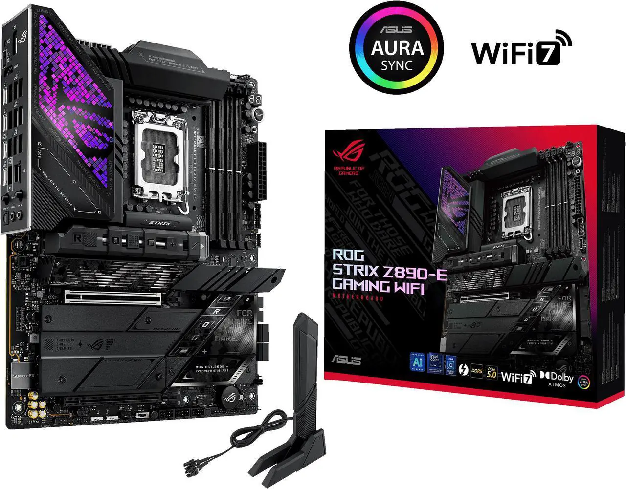 ASUS ROG Strix Z890-E Gaming WiFi LGA1851 ATX Motherboard