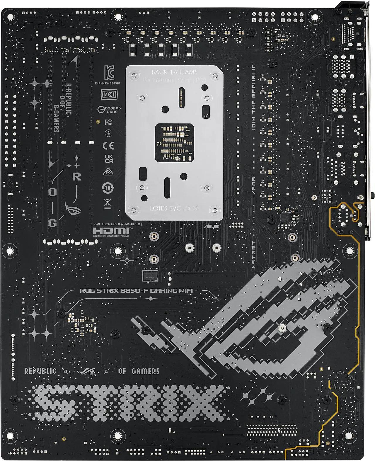 ASUS ROG Strix B850-F Gaming WiFi AM5 ATX Motherboard