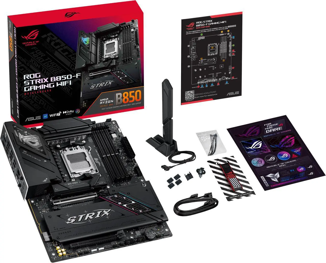 ASUS ROG Strix B850-F Gaming WiFi AM5 ATX Motherboard