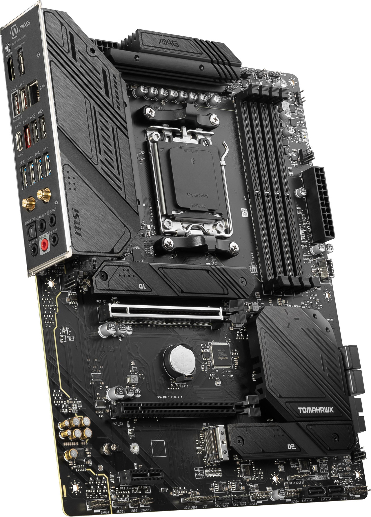 MSI MAG B650 Tomahawk WiFi AM5 ATX Motherboard