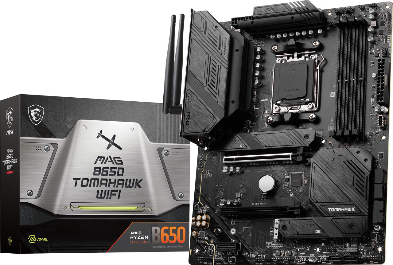 MSI MAG B650 Tomahawk WiFi AM5 ATX Motherboard