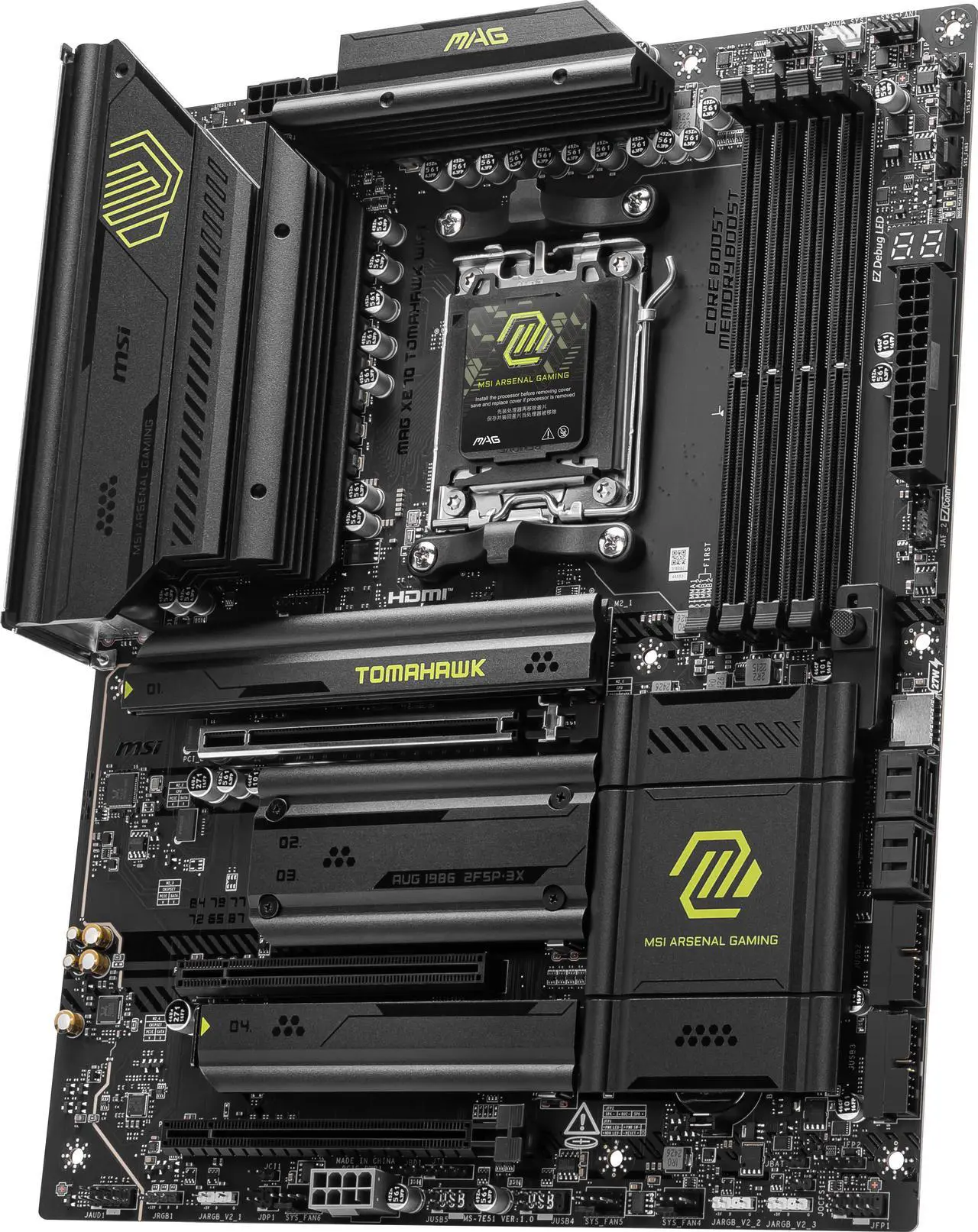 MSI MAG X870 Tomahawk WiFi AM5 ATX Motherboard