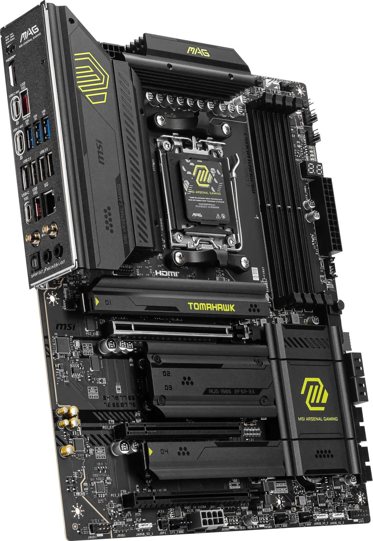 MSI MAG X870 Tomahawk WiFi AM5 ATX Motherboard