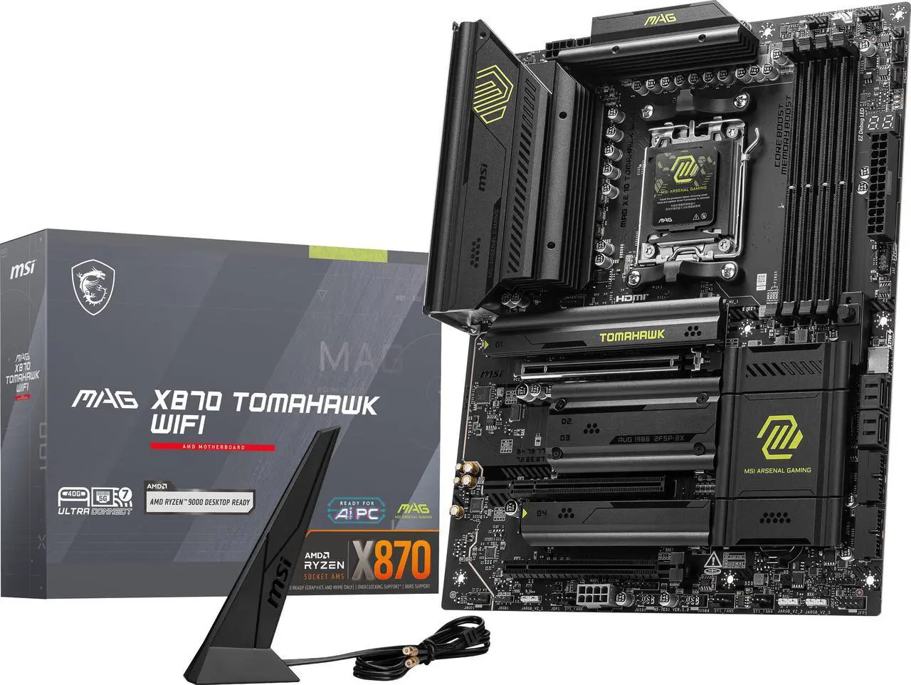MSI MAG X870 Tomahawk WiFi AM5 ATX Motherboard