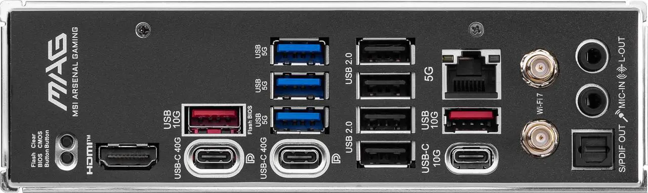 MSI MAG X870 Tomahawk WiFi AM5 ATX Motherboard