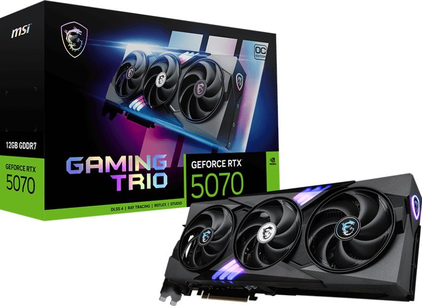 MSI GeForce RTX 5070 Gaming Trio OC 12GB