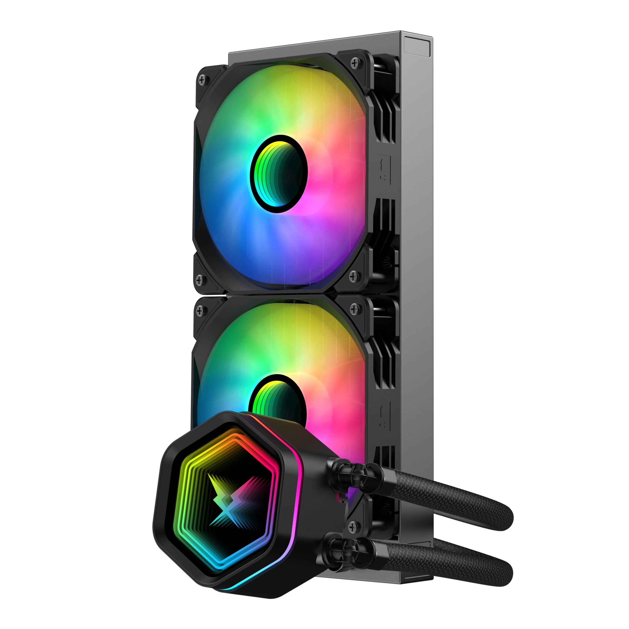 Ruix 240mm Black Liquid CPU Cooler (Fixed Colour)
