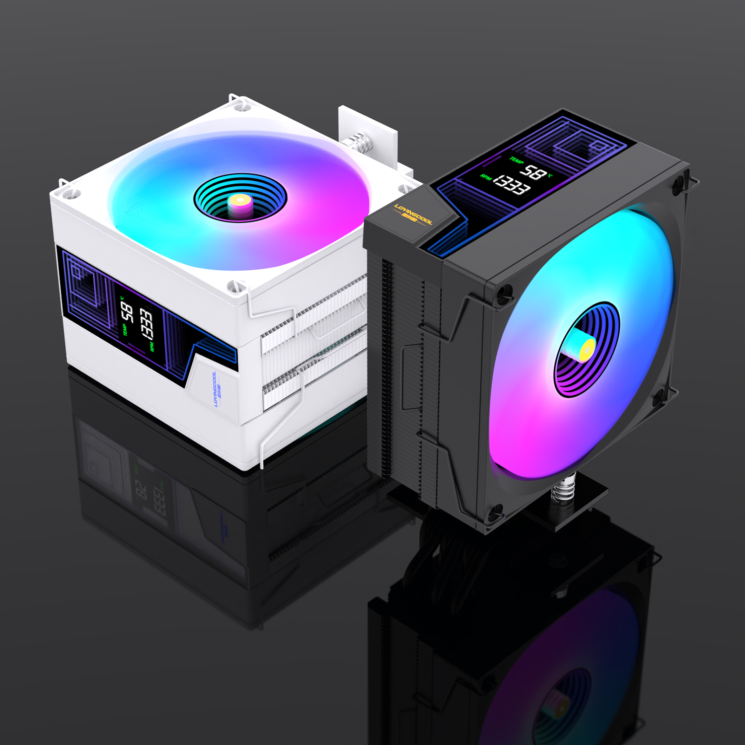 LOVINGCOOL ARGB 120mm CPU Air Cooler