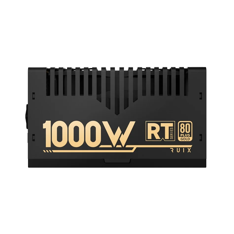 Ruix RT1000W 80 Plus Gold Power Supply - side view