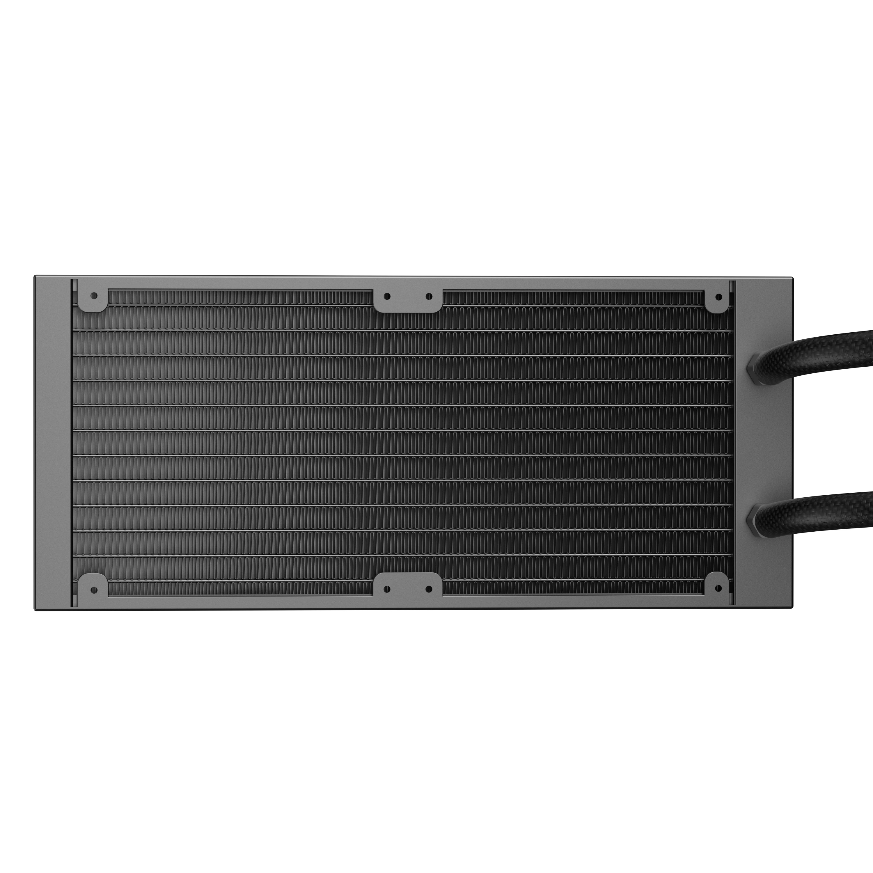Ruix 240mm Black Liquid CPU Cooler (Fixed Colour) - radiator view