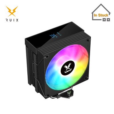 Ruix DT400 CPU Air Cooler with Temperature Display