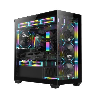 Ruix Carnival 360M Full View Micro ATX Case