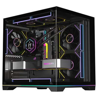 Ruix Carnival S2 RGB Full View Micro ATX Case
