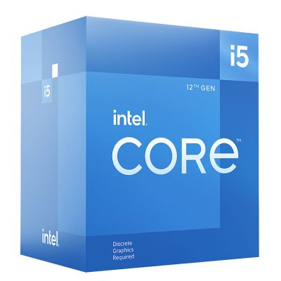Intel Core i5-12400F Processor (LGA1700, 6 Cores / 12 Threads)
