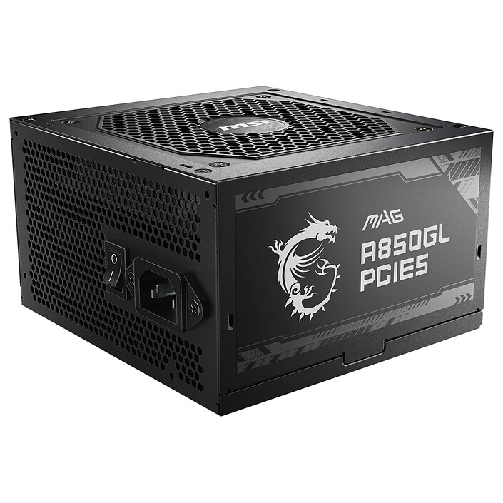 MSI MAG A850GL PCIE5 850W 80 Plus Gold Power Supply