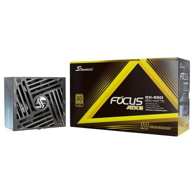 Seasonic Focus GX-850 850W 80 Plus Gold Modular Power Supply