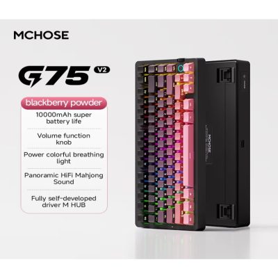 MCHOSE G75 V2 Ice Blue Switch Keyboard