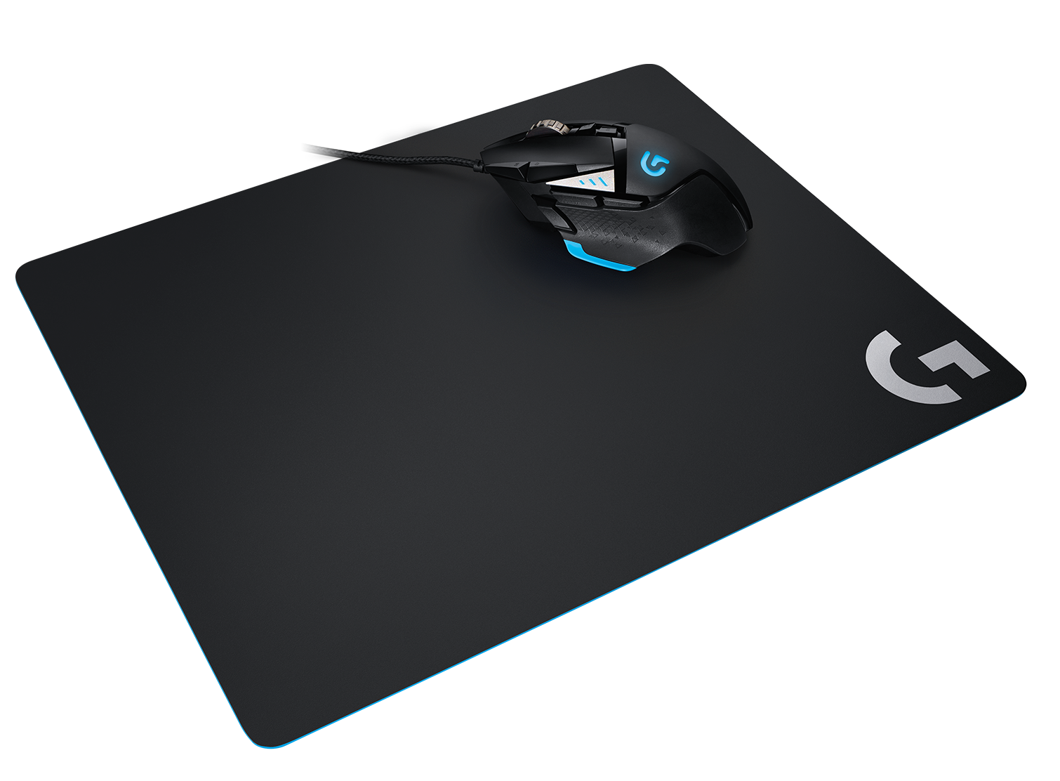 Logitech G240 Cloth Gaming Mouse Pad (340 x 280 mm, Black)