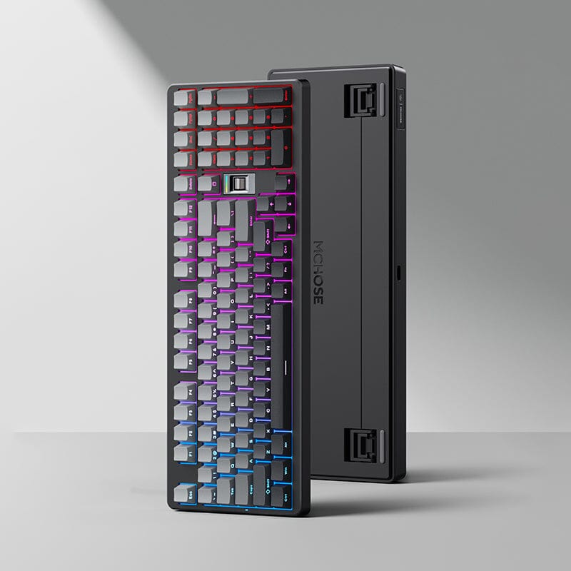 MCHOSE G98 V2 Flame Orange Axis Keyboard