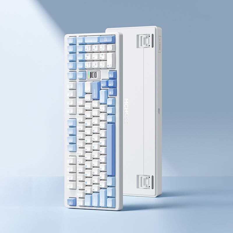 MCHOSE G98 V2 Flame Orange Axis Keyboard